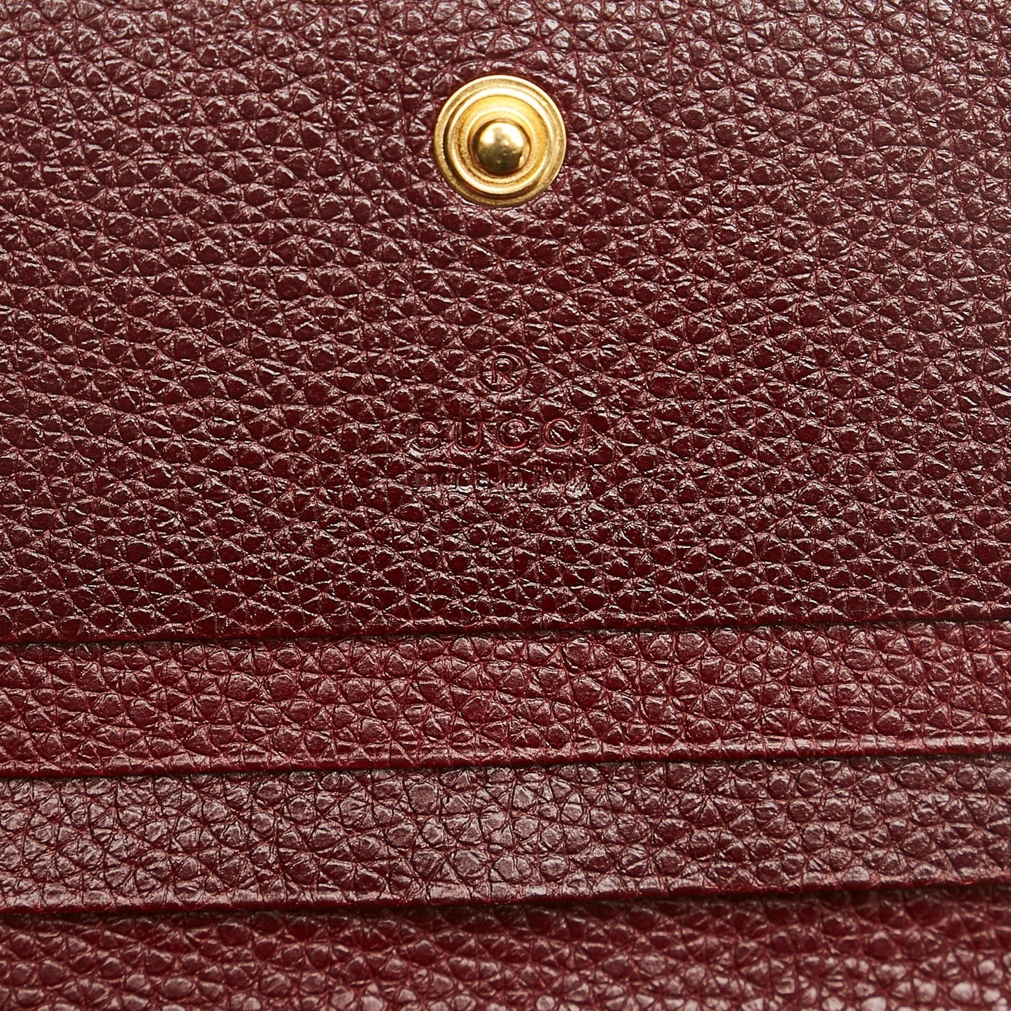 Gucci Zumi Leather Wallet Small Wallets