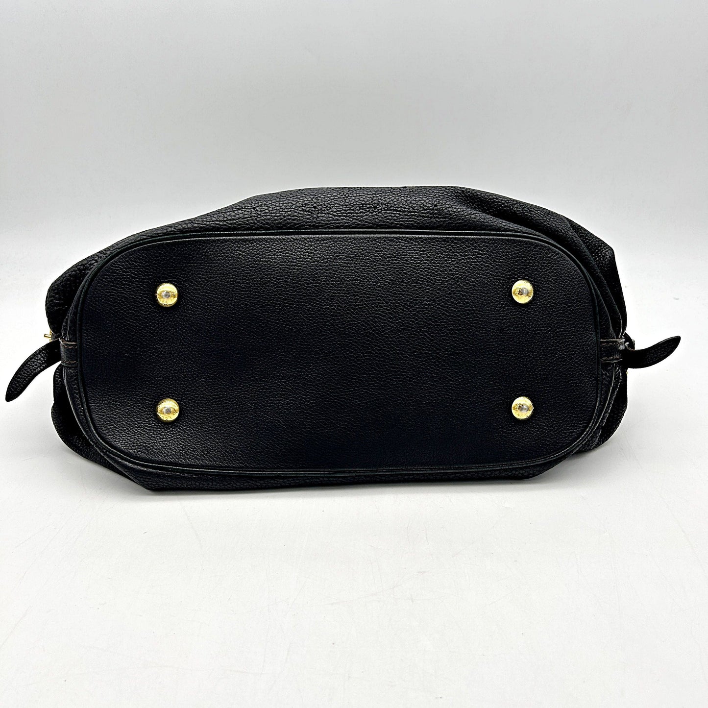Louis Vuitton Black Monogram Mahina Leather XL Bag Louis Vuitton LA12408