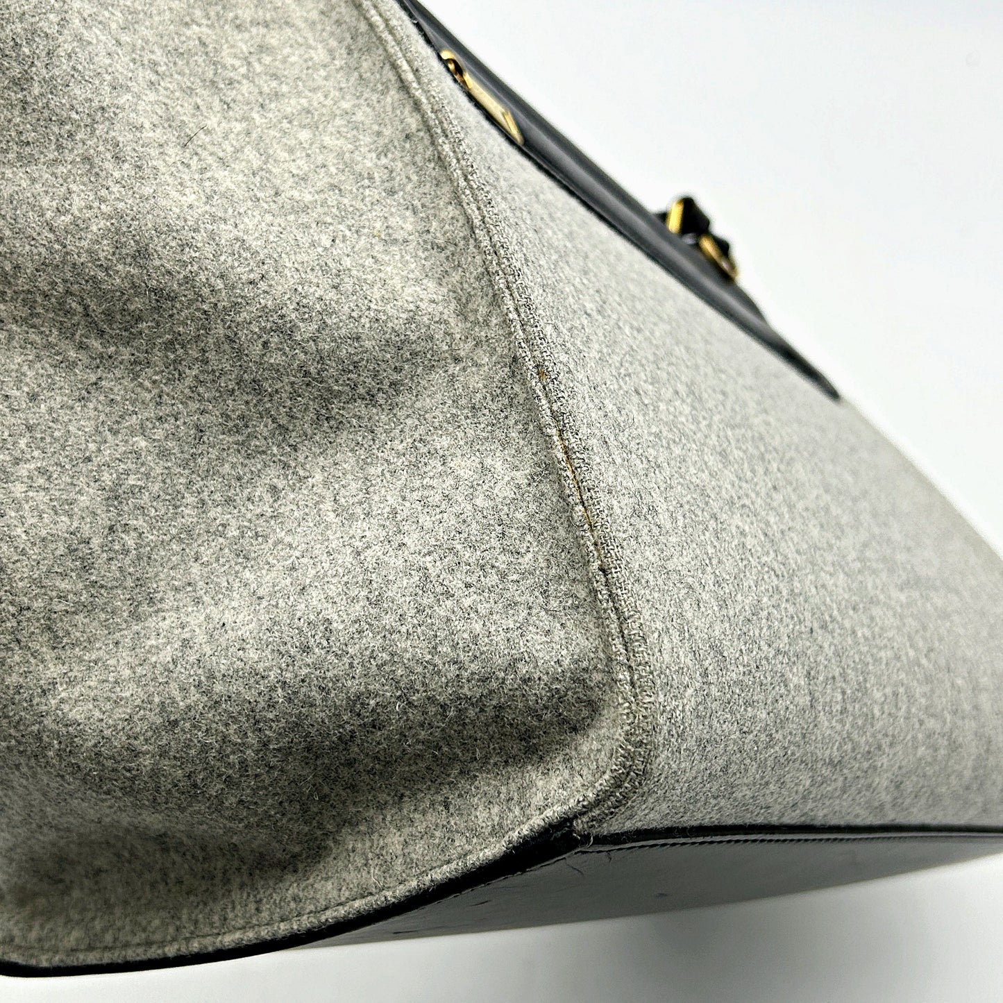 Celine Medium Felt Trapeze Bag - Grey Totes, Handbags LA18532