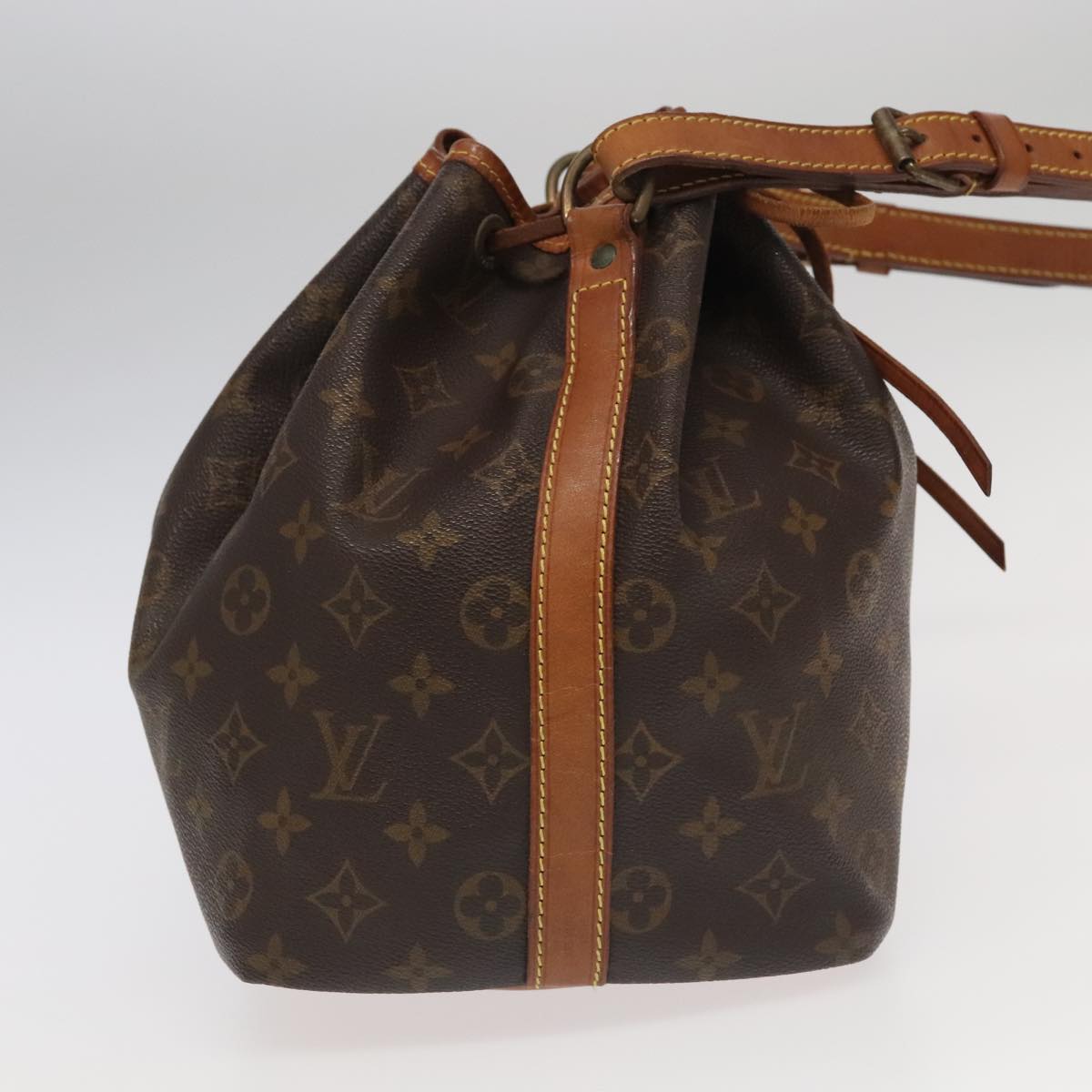 Louis Vuitton Petit Noé  Canvas Shoulder Bag