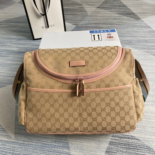 BOLSA GUCCI CANVAS DIAPER MATERNIDADE