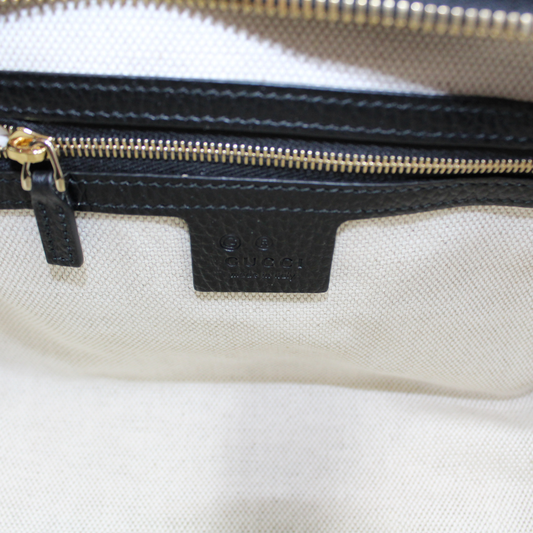 Gucci Small Soho Leather Tote Bag