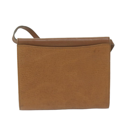 BurberrySs Shoulder Bag Leather Brown Auth 65946
