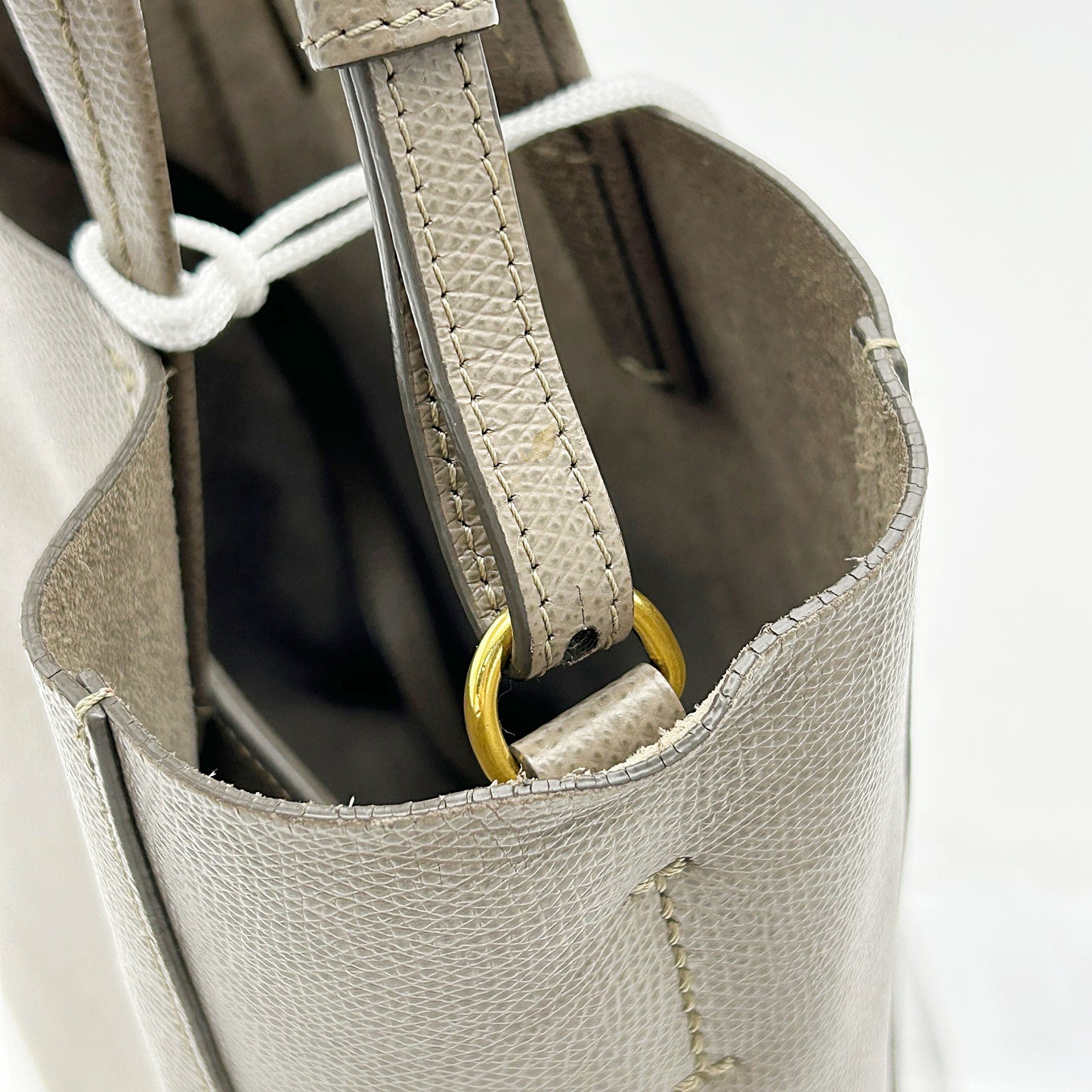 Celine Leather Tote - Grey Totes, Handbags LA36742
