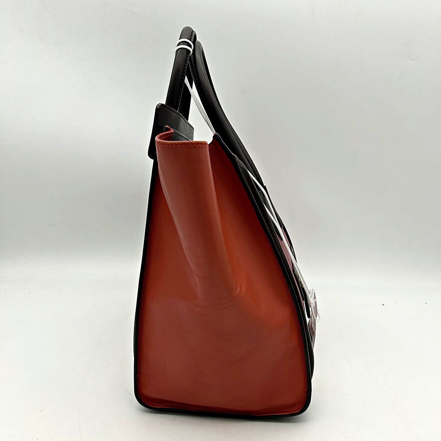 Celine Tri Color Leather Micro Luggage Tote Celine LA12859