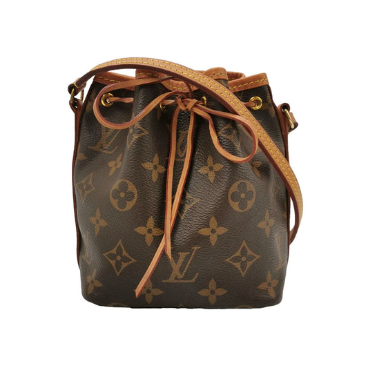 Louis Vuitton NOE Nano Monogram Drawstring Crossbody Shoulder Bag 250502781175450