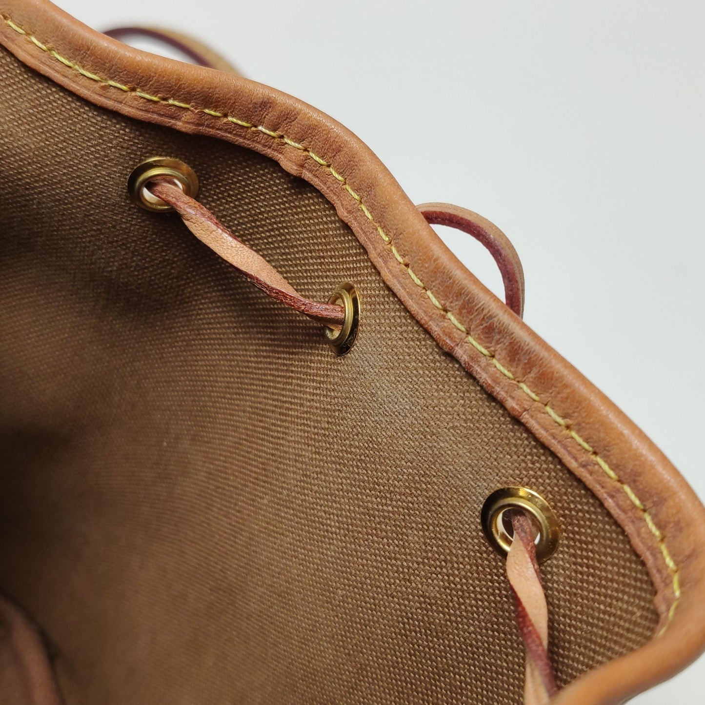 Louis Vuitton NOE Nano Monogram Drawstring Crossbody Shoulder Bag 250502781175450