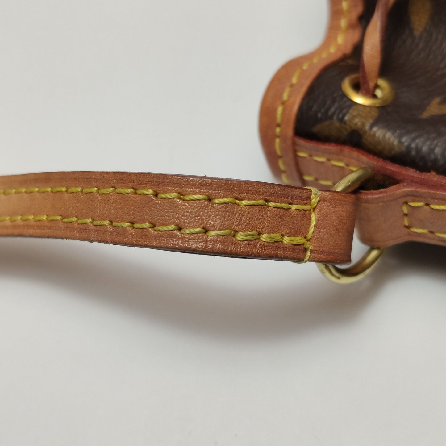 Louis Vuitton NOE Nano Monogram Drawstring Crossbody Shoulder Bag 250502781175450