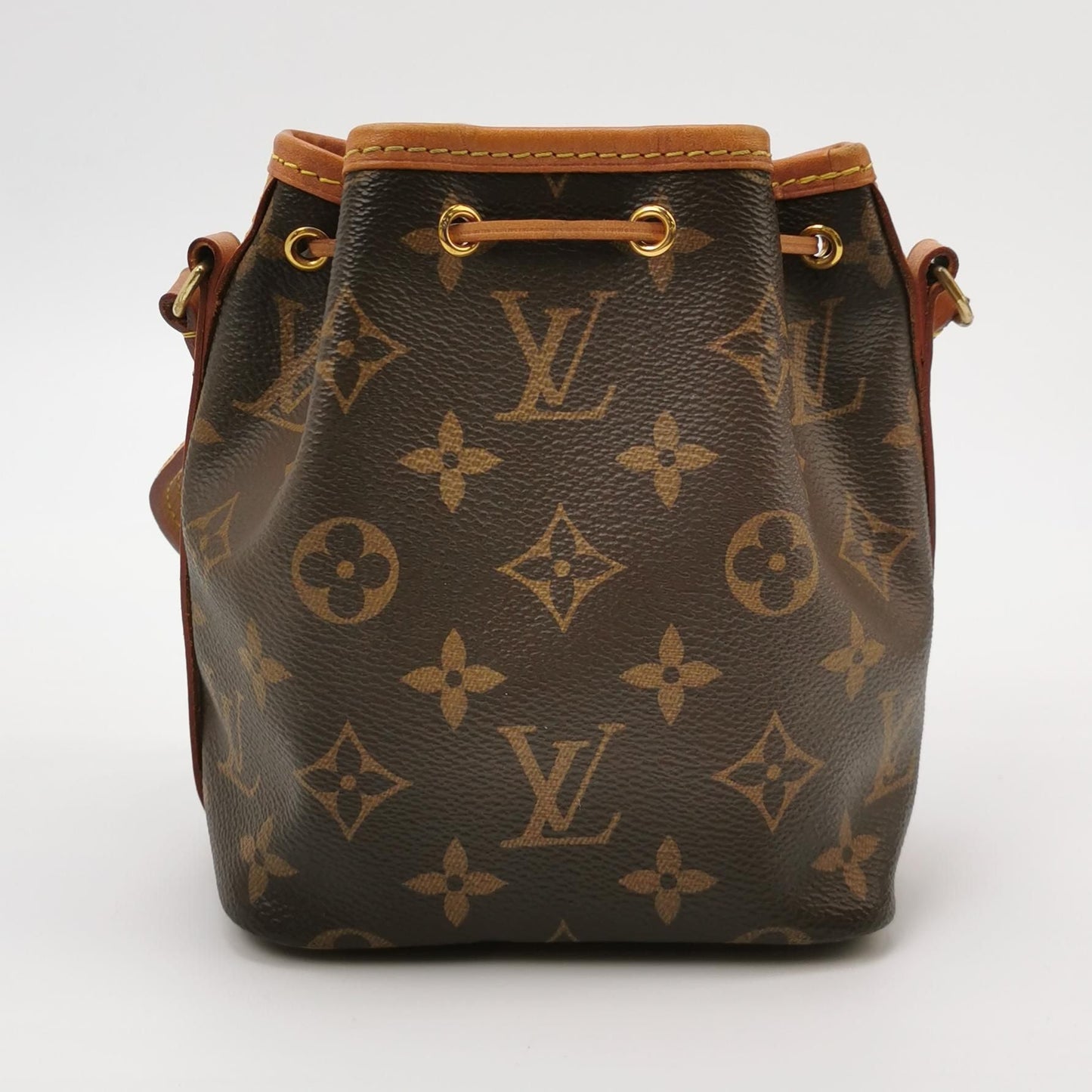 Louis Vuitton NOE Nano Monogram Drawstring Crossbody Shoulder Bag 250502781175450