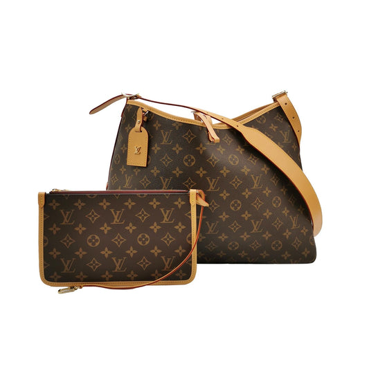 Louis Vuitton Carry All Medium Monogram Print Shoulder Bag with Chip 250501781173835