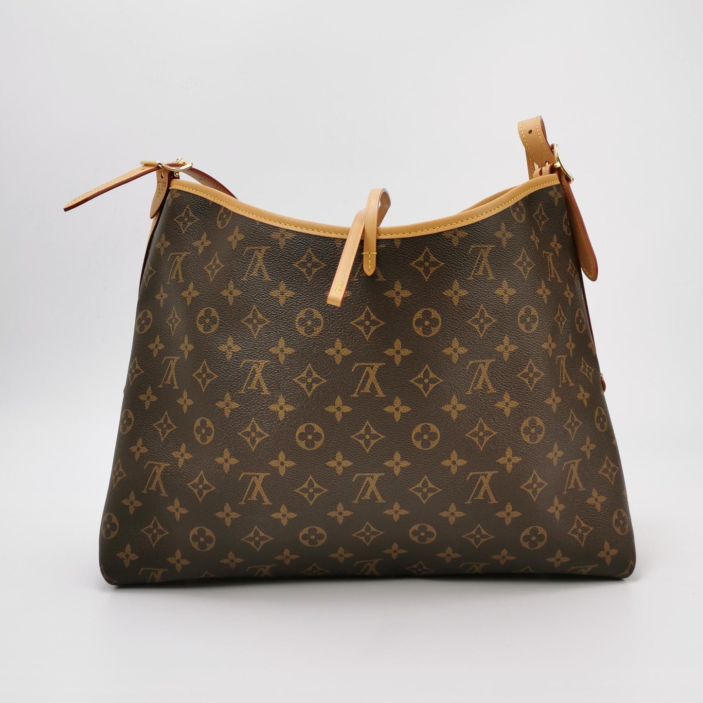 Louis Vuitton Carry All Medium Monogram Print Shoulder Bag with Chip 250501781173835