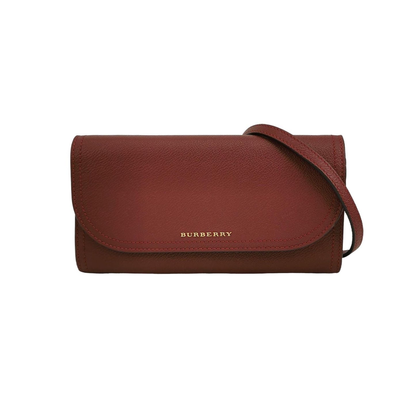 Preloved Burberry Henley Leather Logo Crossbody Shoulder Bag 250430781173256