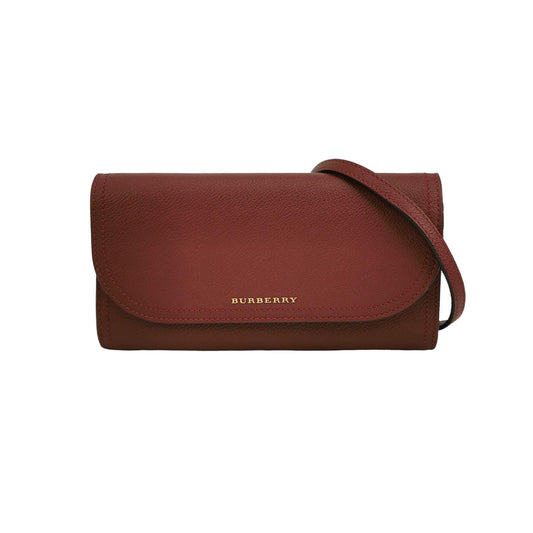 Preloved Burberry Henley Leather Logo Crossbody Shoulder Bag 250430781173256