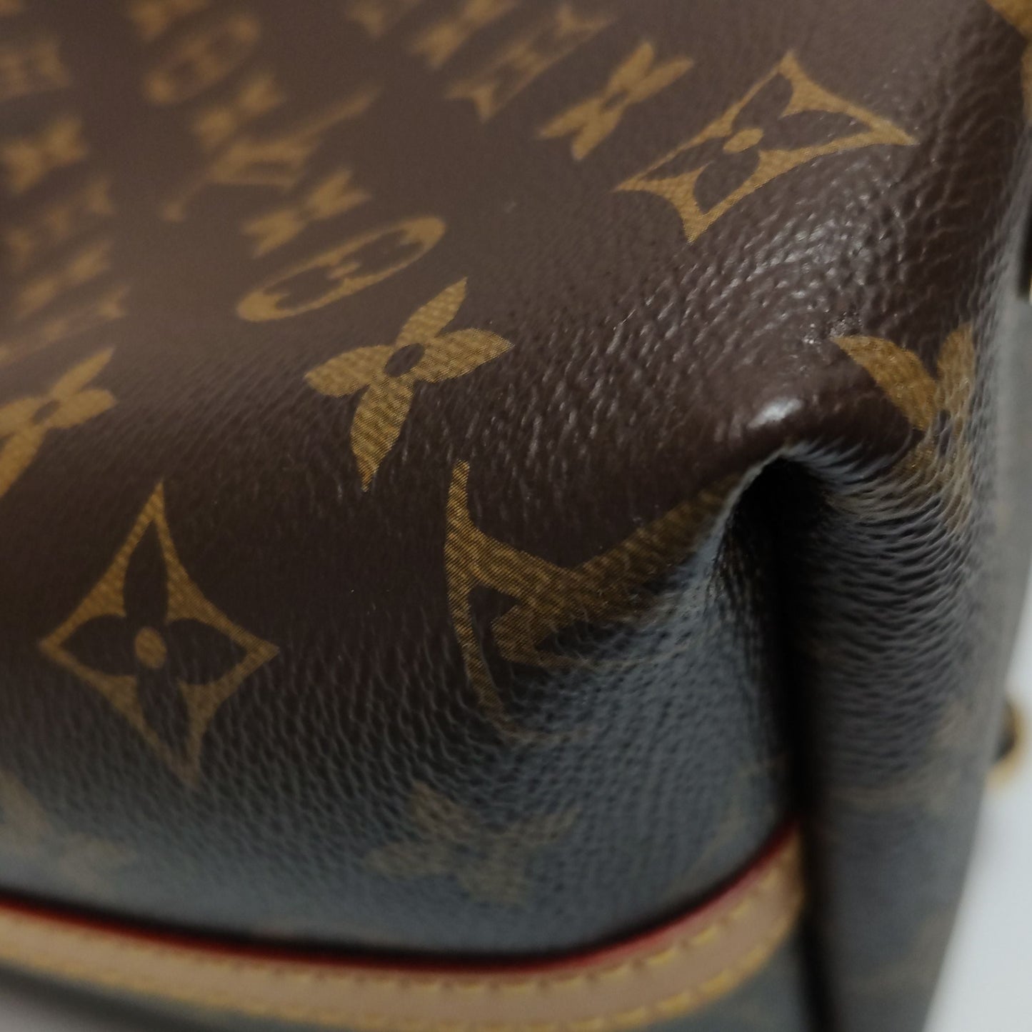 Louis Vuitton Carry All Small Monogram Print Shoulder Bag with Chip 250412781145843