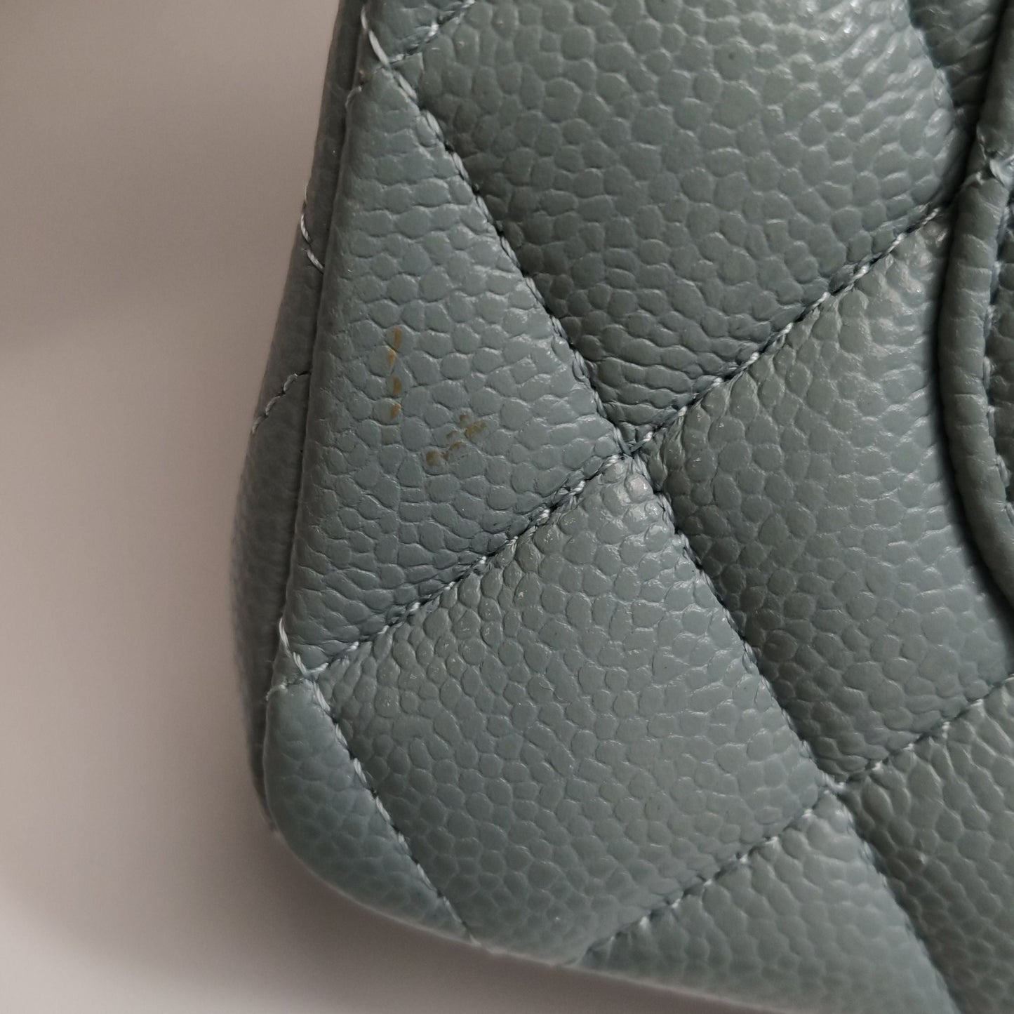 Preloved Chanel Classic Flap Seasonal Limited Edition Small Calfskin Quilted CC Turnlock Chain Shoulder Bag