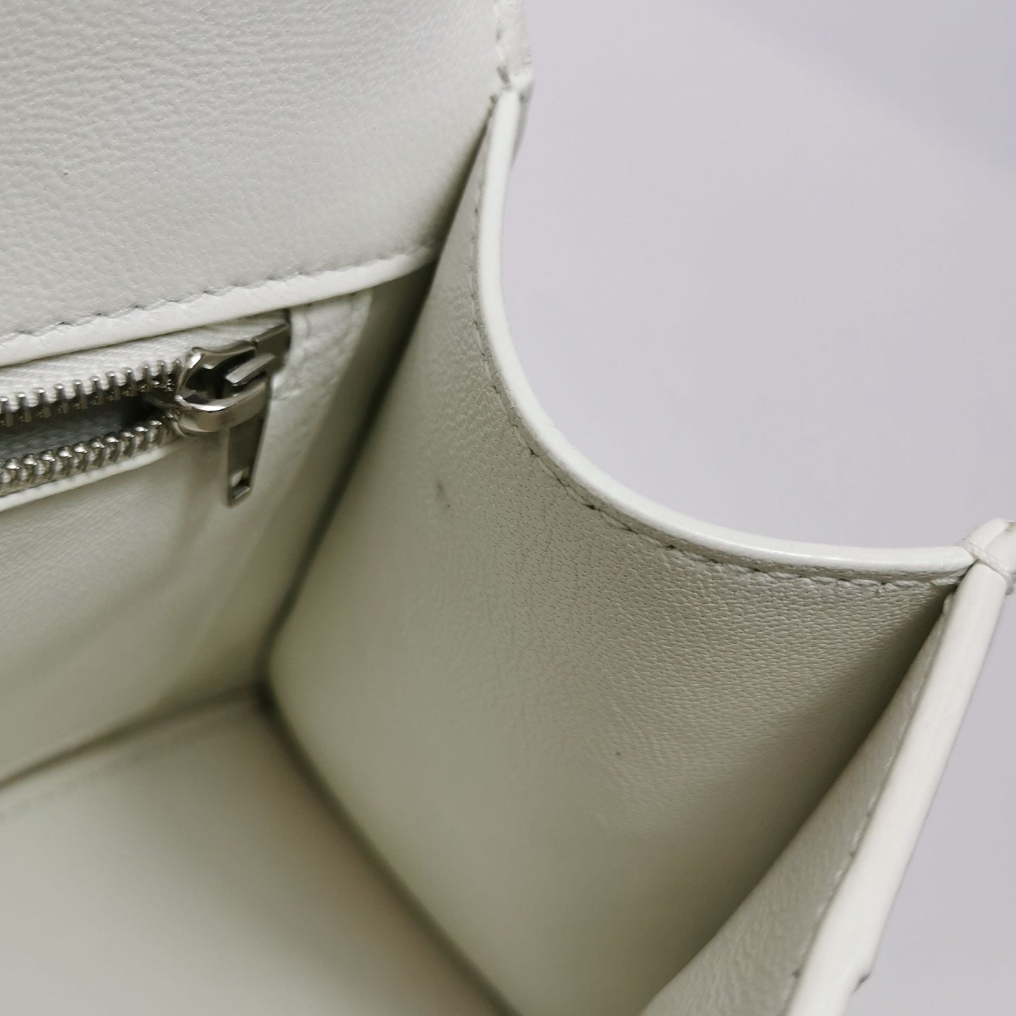 Preloved Balenciaga Hourglass Small Leather Solid Metal B Buckle Crossbody Shoulder Bag 250501781174287