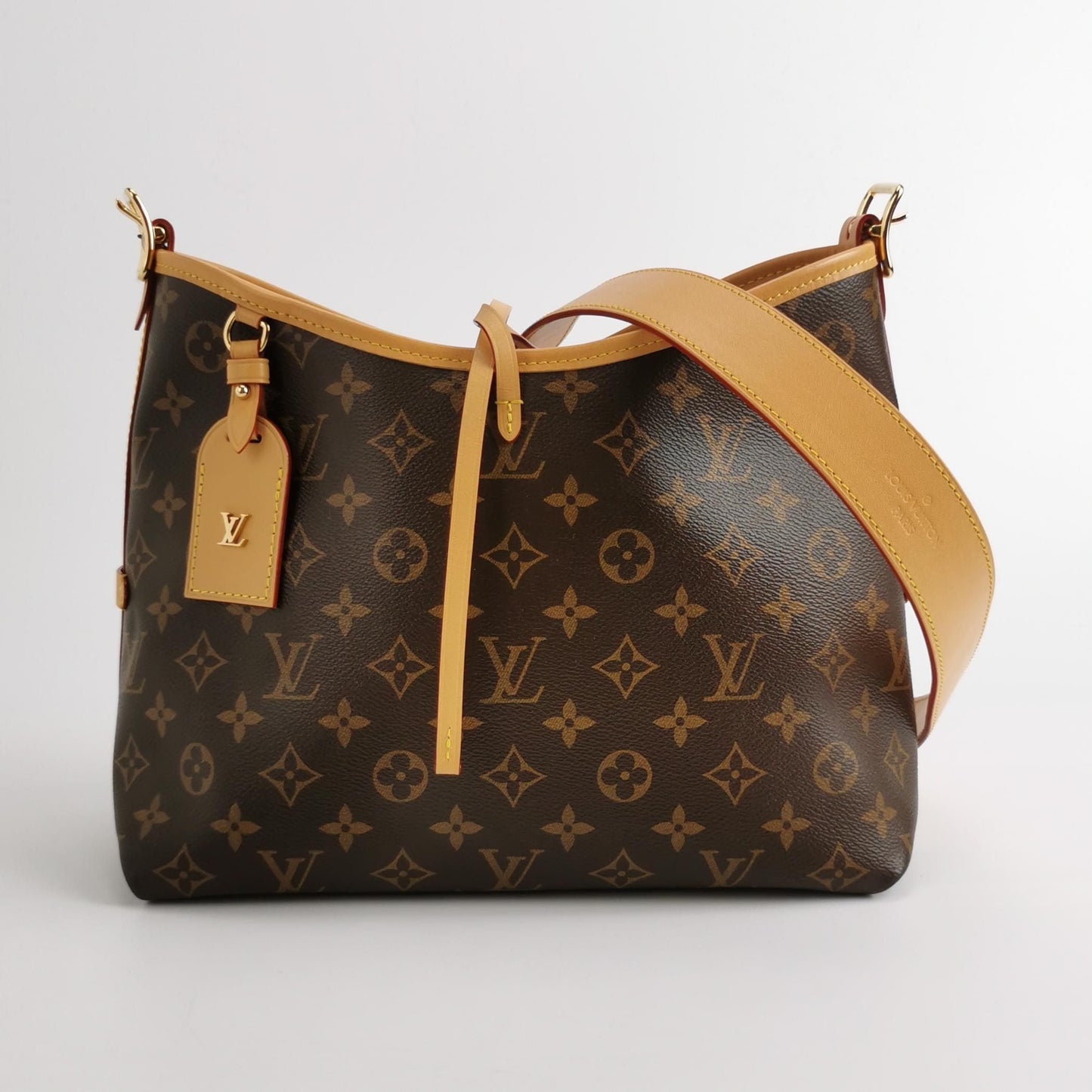 Louis Vuitton Carry All Small Monogram Print Shoulder Bag with Chip 250501781173815