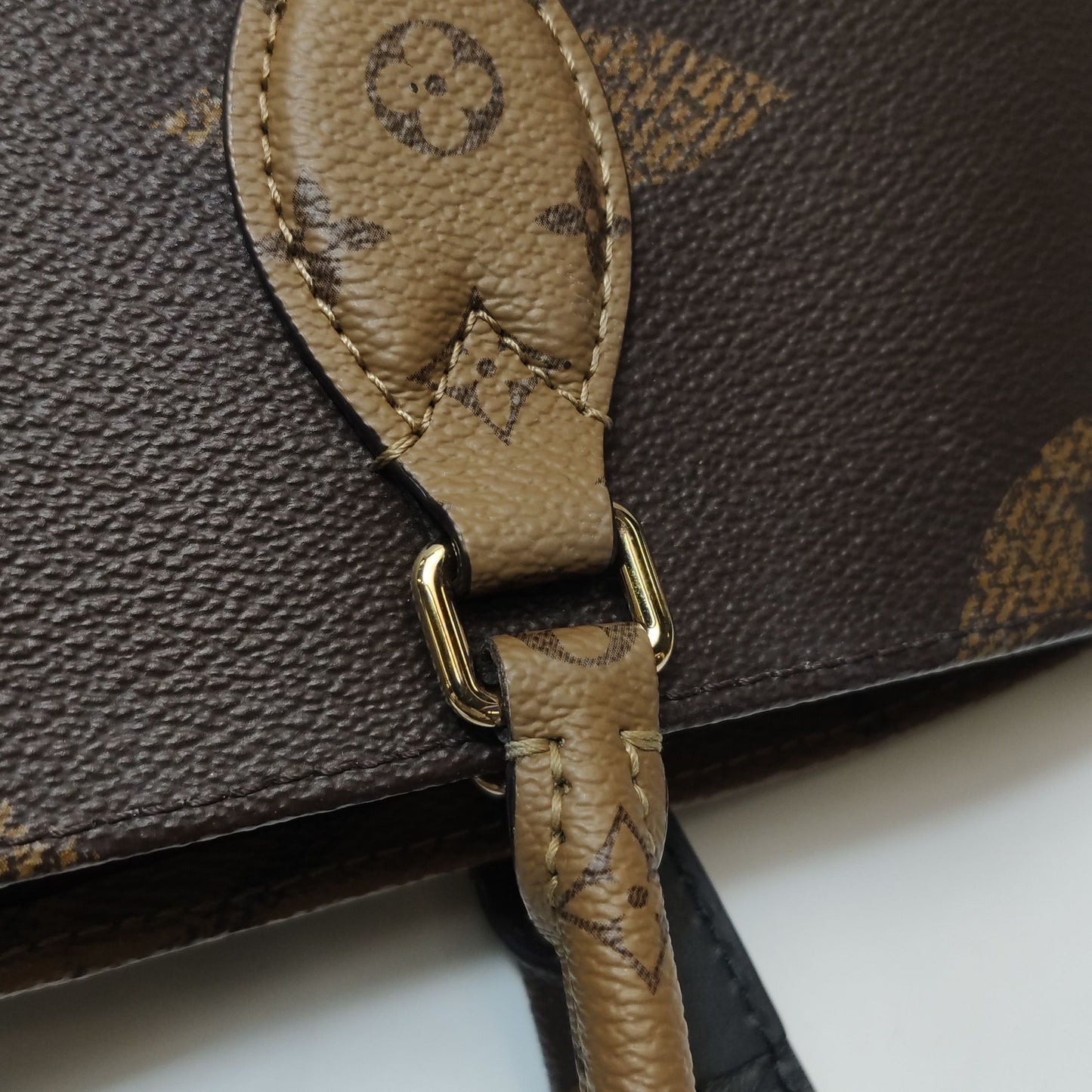 Louis Vuitton Onthego Medium Gaint Monogram Tote Shoulder Bag Microchip 250502781175796