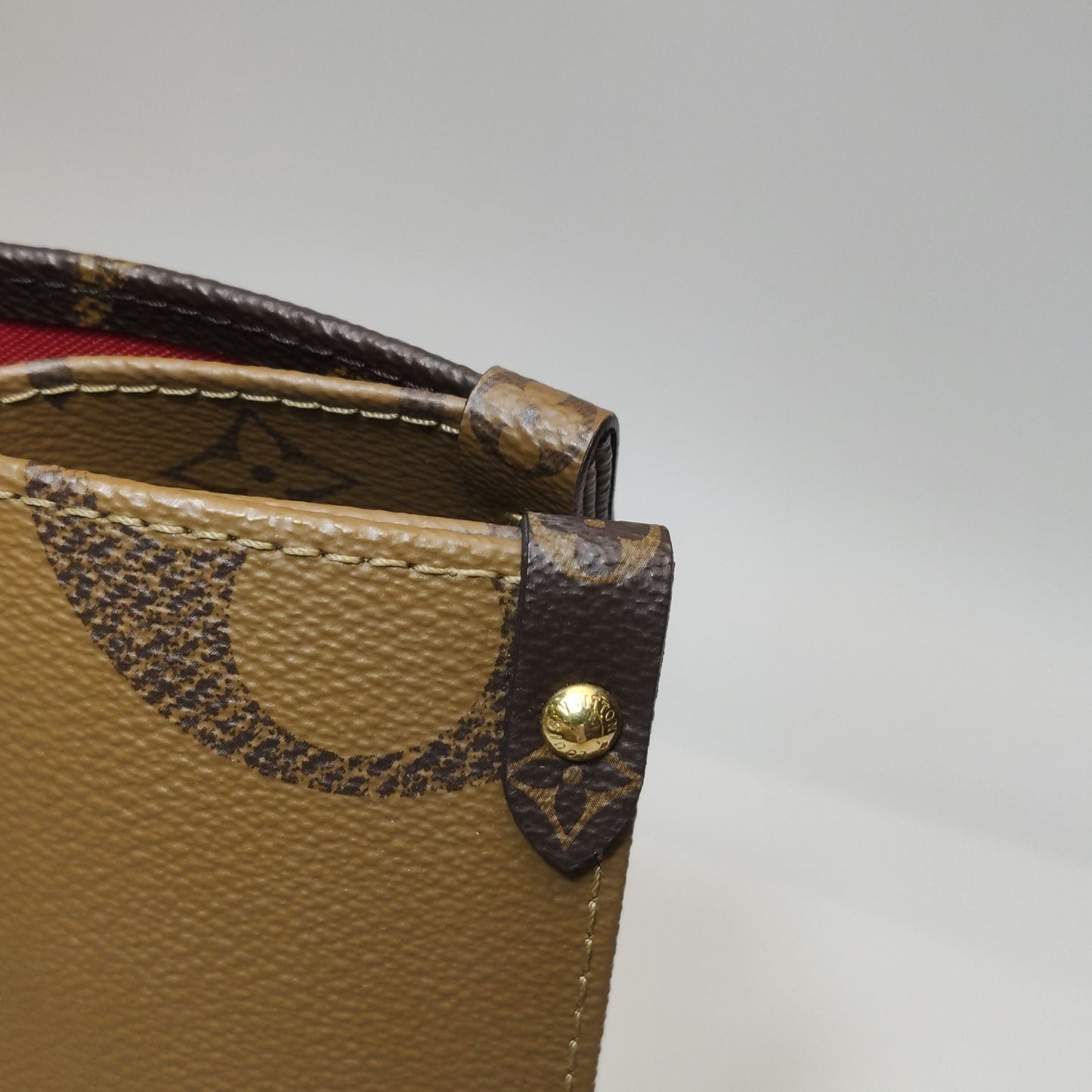 Louis Vuitton Onthego Medium Gaint Monogram Tote Shoulder Bag Microchip 250502781175796