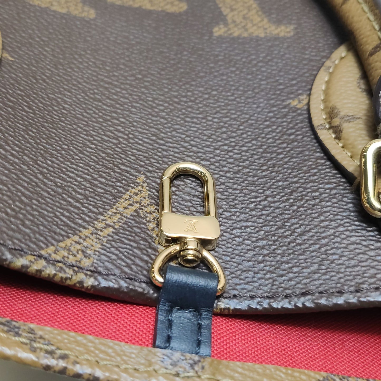 Louis Vuitton Onthego Medium Gaint Monogram Tote Shoulder Bag Microchip 250502781175796