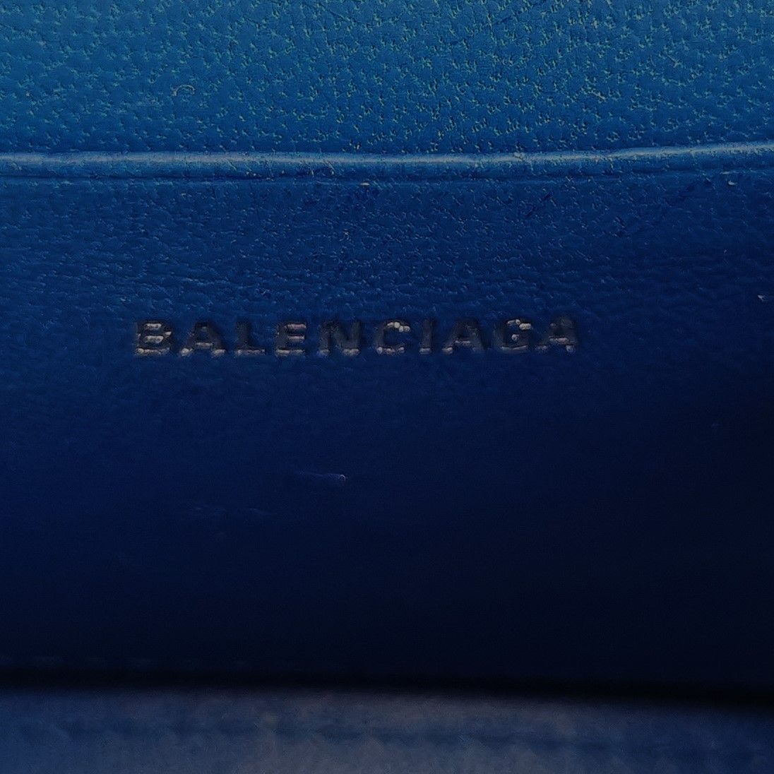 Preloved Balenciaga Hourglass Mini Leather Solid Metal B Buckle Crossbody Shoulder Bag 250502781175708