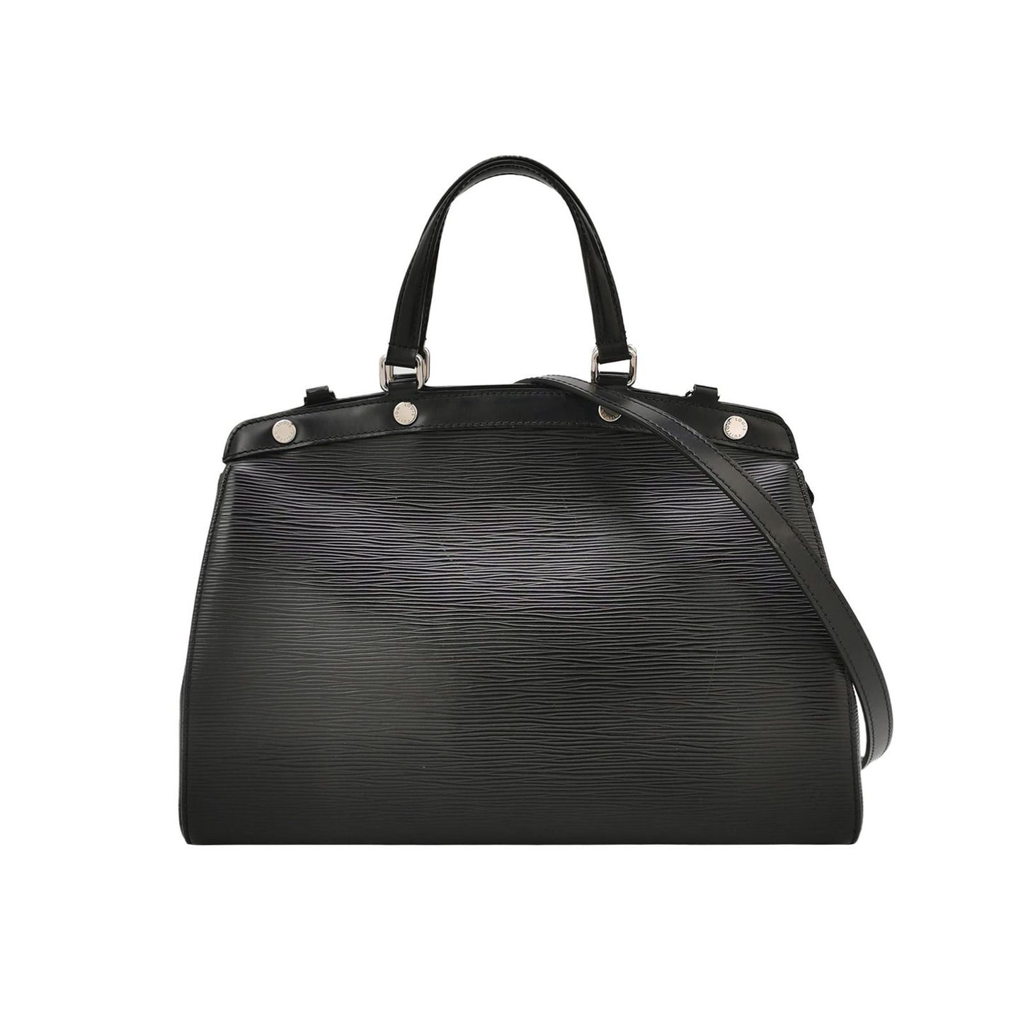 Louis Vuitton Brea Doctor Bag Medium Calfskin Water Wave Rivet Decor Shoulder Bag 250516781194991
