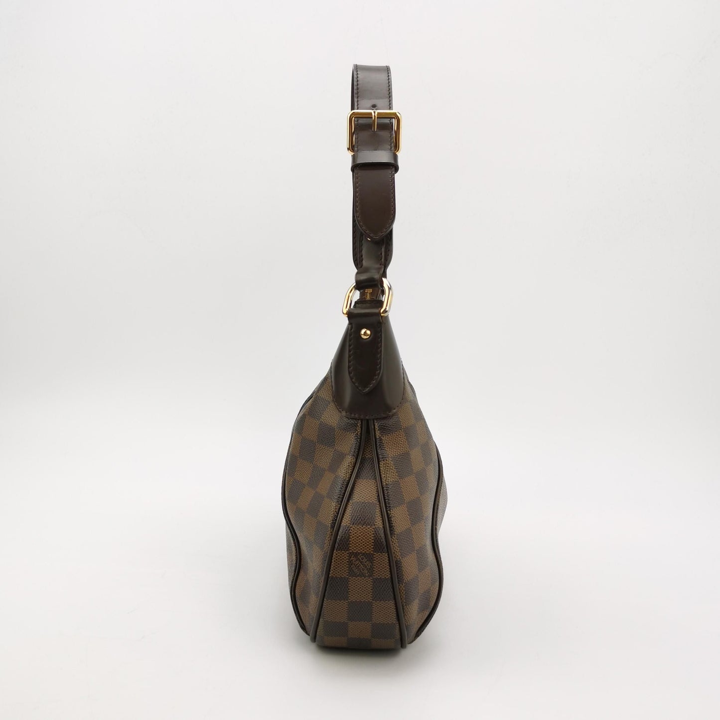 Louis Vuitton Thames Leather Checkerboard Logo Shoulder Bag 250119781033065