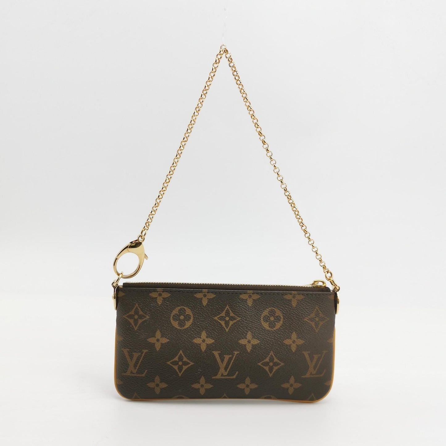 Louis Vuitton Milla Vegetable Tanned Leather Monogram Print Logo Mahjong Bag Shoulder Bag 250118781030590