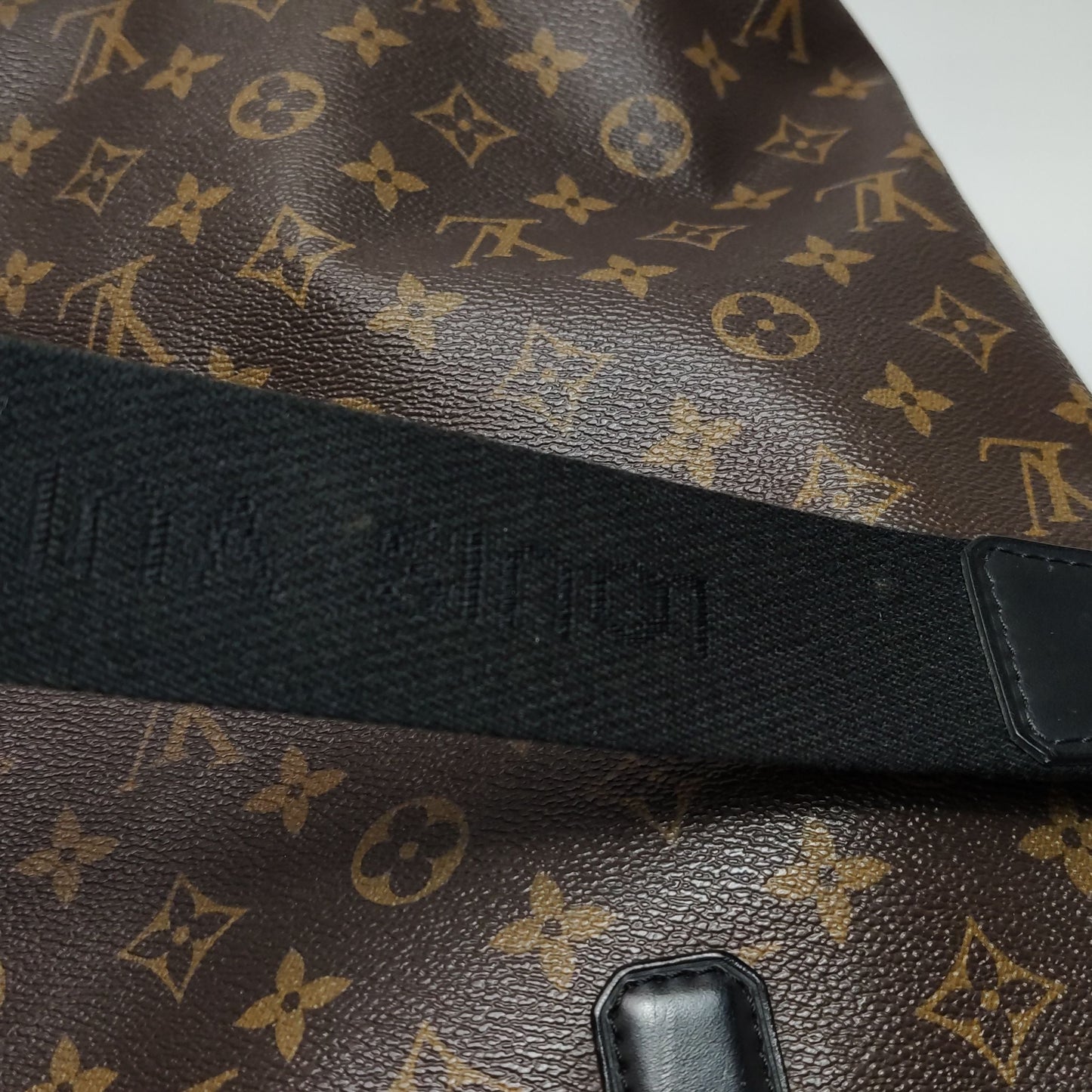 Louis Vuitton Kitan Leather Monogram Tote Shoulder Bag 24122678997960