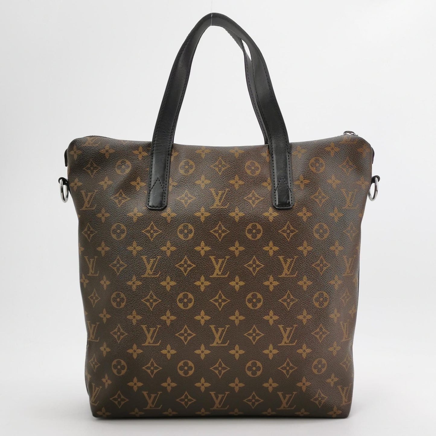 Louis Vuitton Kitan Leather Monogram Tote Shoulder Bag 24122678997960