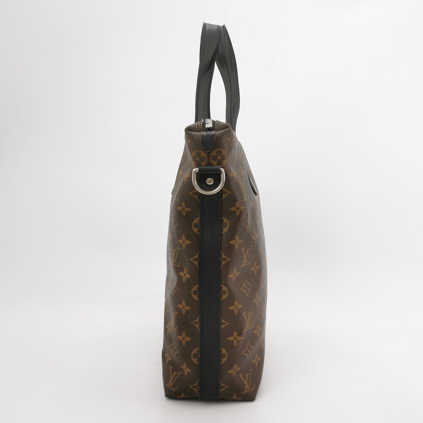 Louis Vuitton Kitan Leather Monogram Tote Shoulder Bag 24122678997960