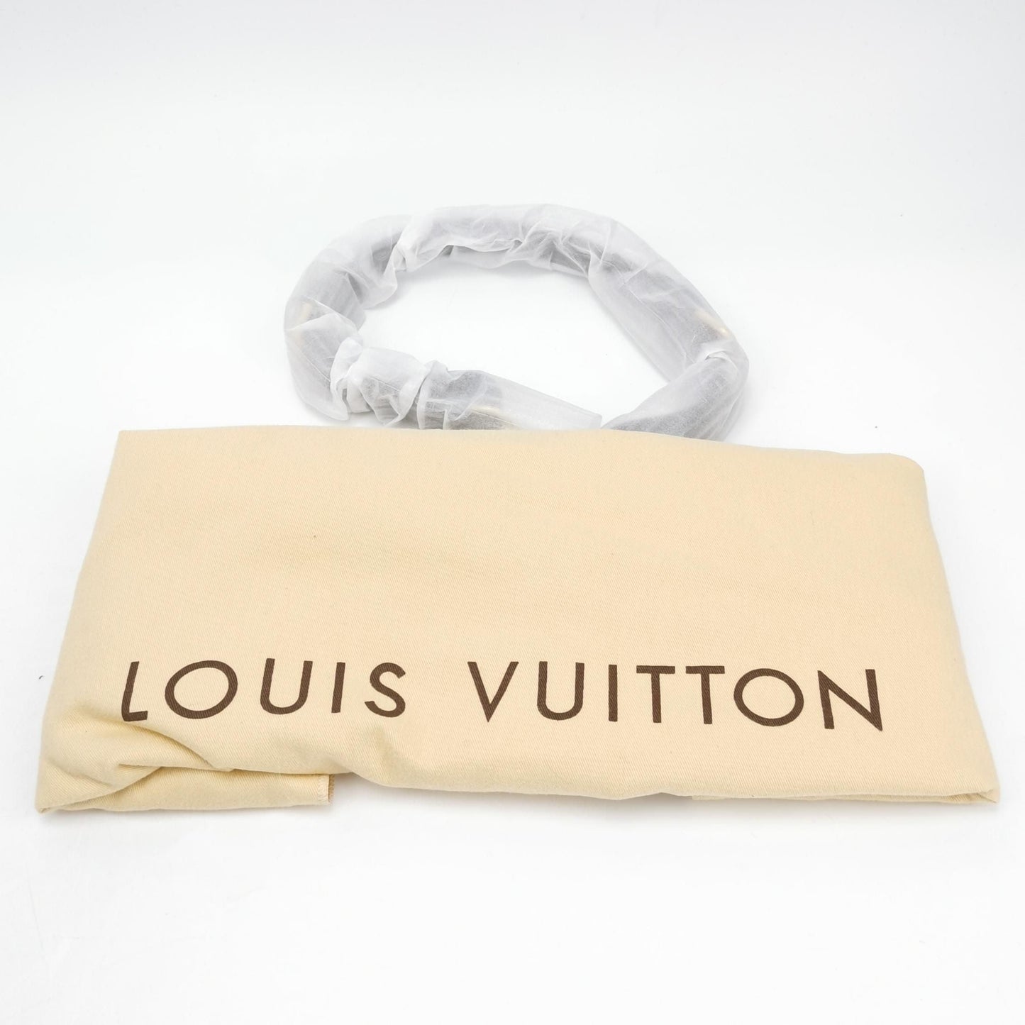 Louis Vuitton Trevi Leather Checkered Pleated Shoulder Bag 24121078978257