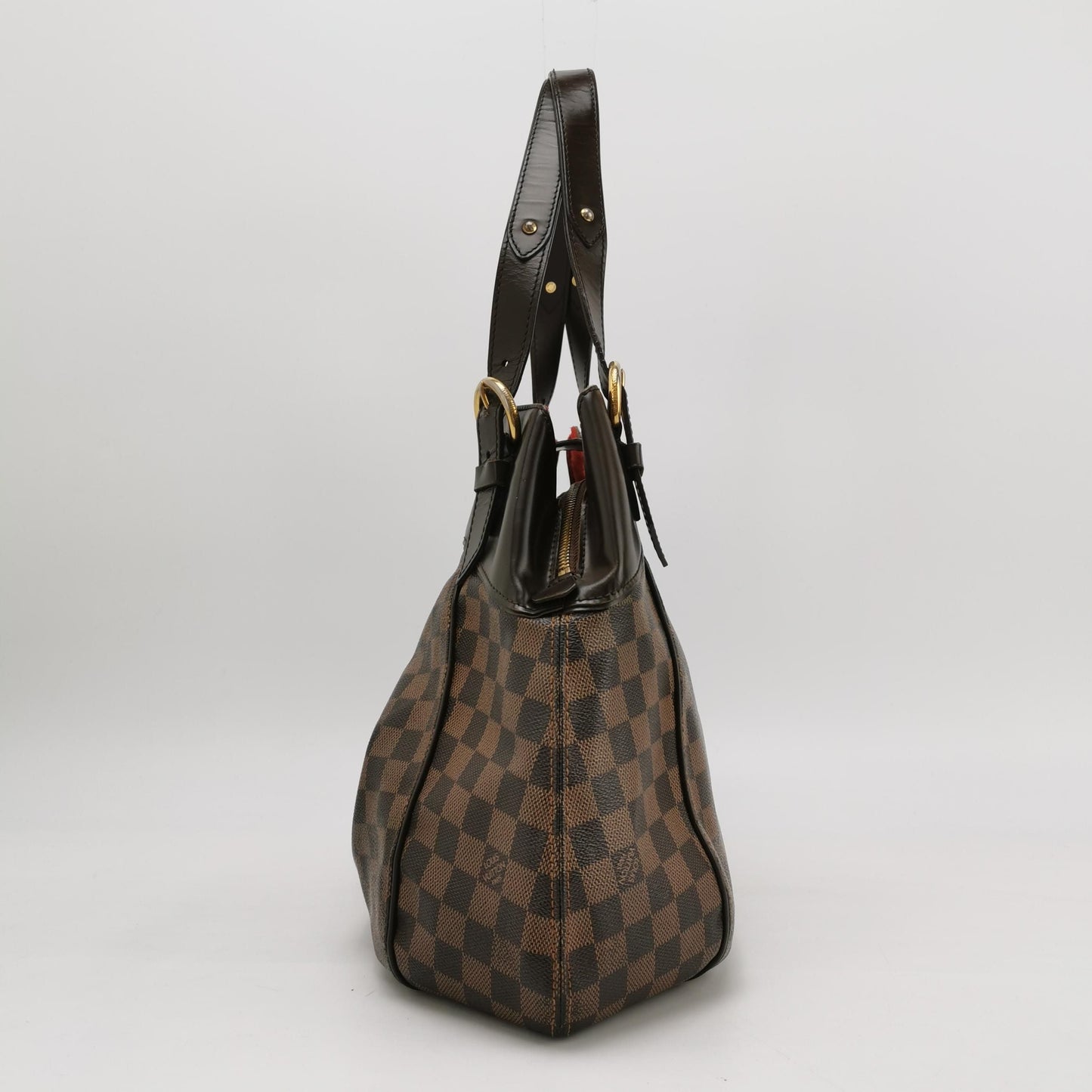 Louis Vuitton Sistina Large Checkered Push Lock Shoulder Bag 24121378981655