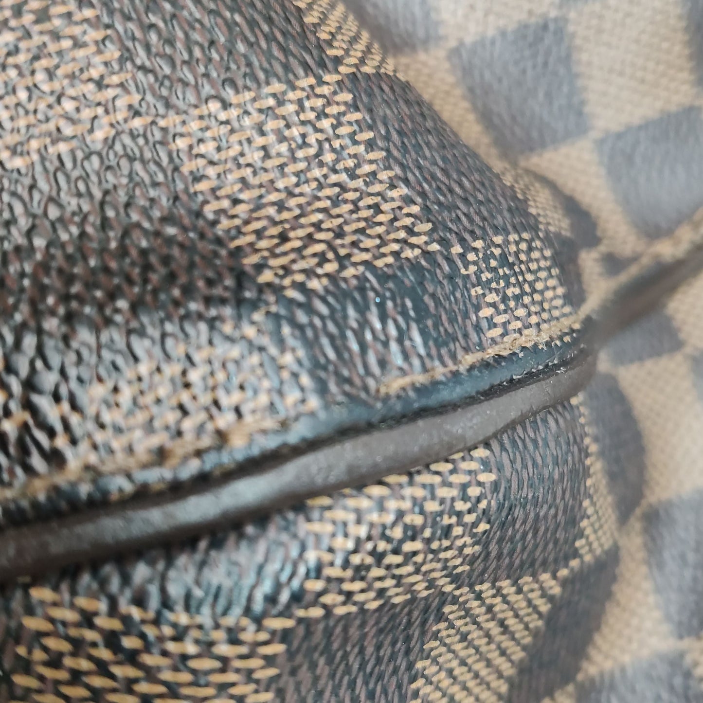 Louis Vuitton Sistina Large Checkered Push Lock Shoulder Bag 24121378981655