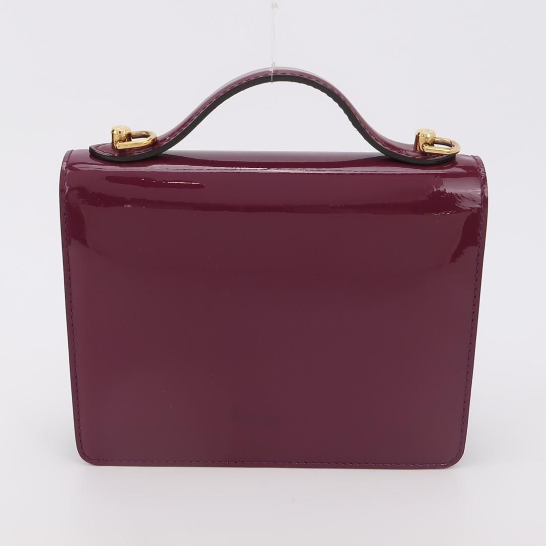 Louis Vuitton Monceau Patent Leather S-lock Crossbody Shoulder Bag 127840200660
