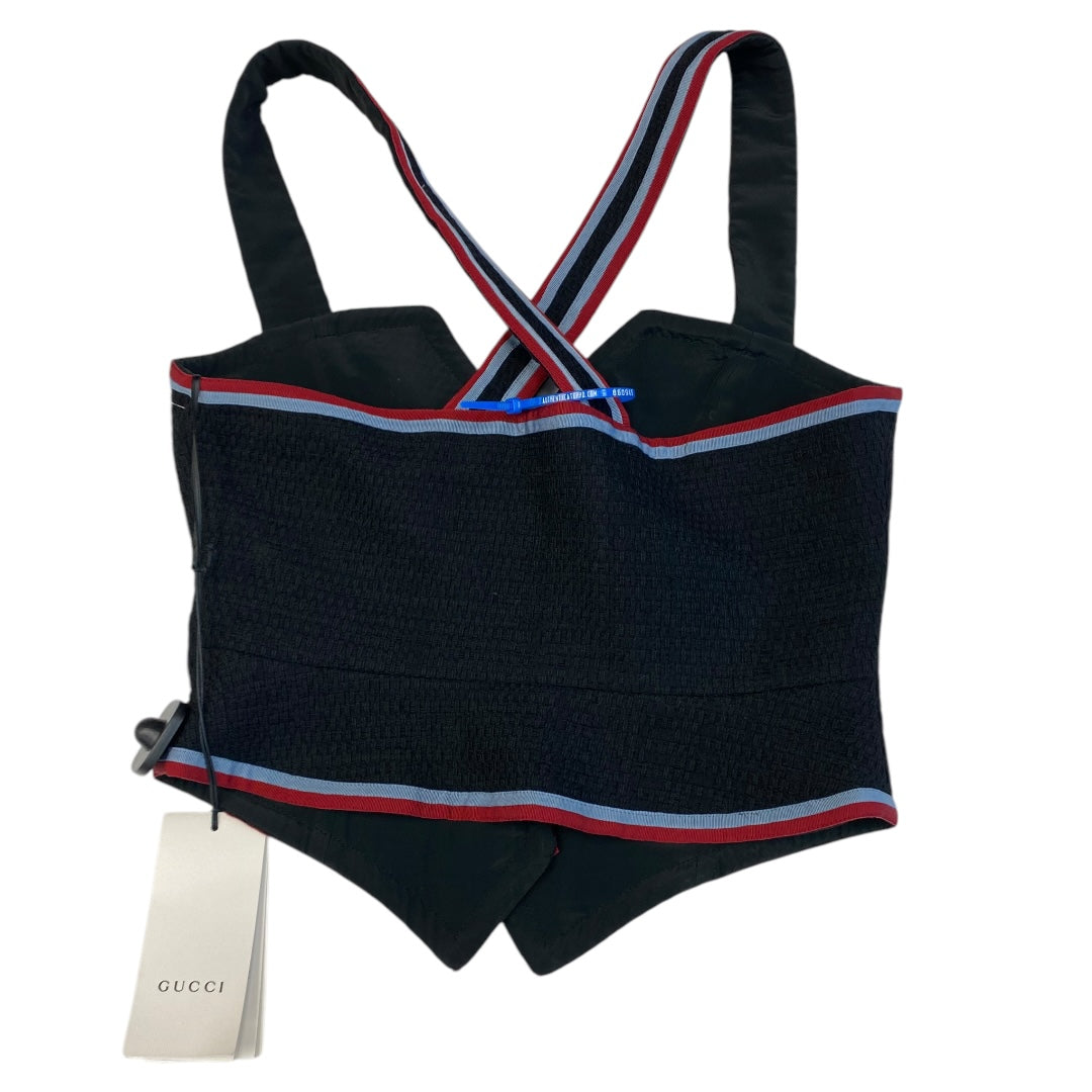 Top Sleeveless Luxury Designer By Gucci In Multi, Size:S