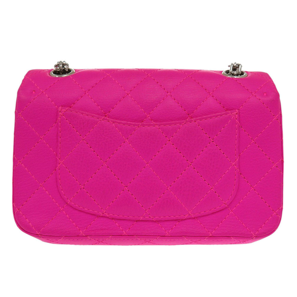 CHANEL Shoulder Bag Calfskin pink 2.55 Matrasse