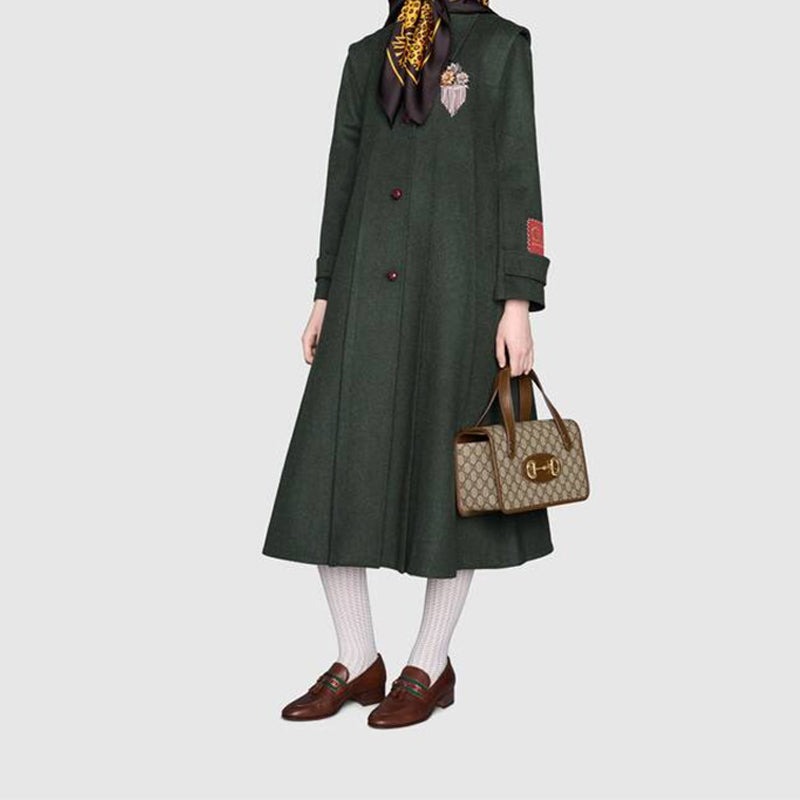 (WMNS) GUCCI Small-Sized Handbag Brown 627323-92TCG-8563