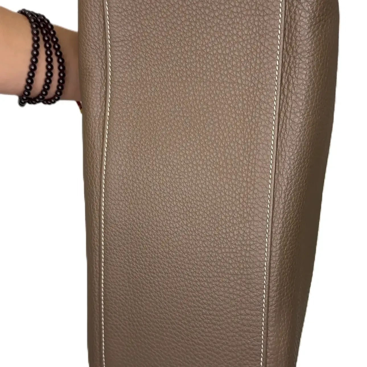 HERMES Togo Kelly Retourne 32 Etoupe B22-35