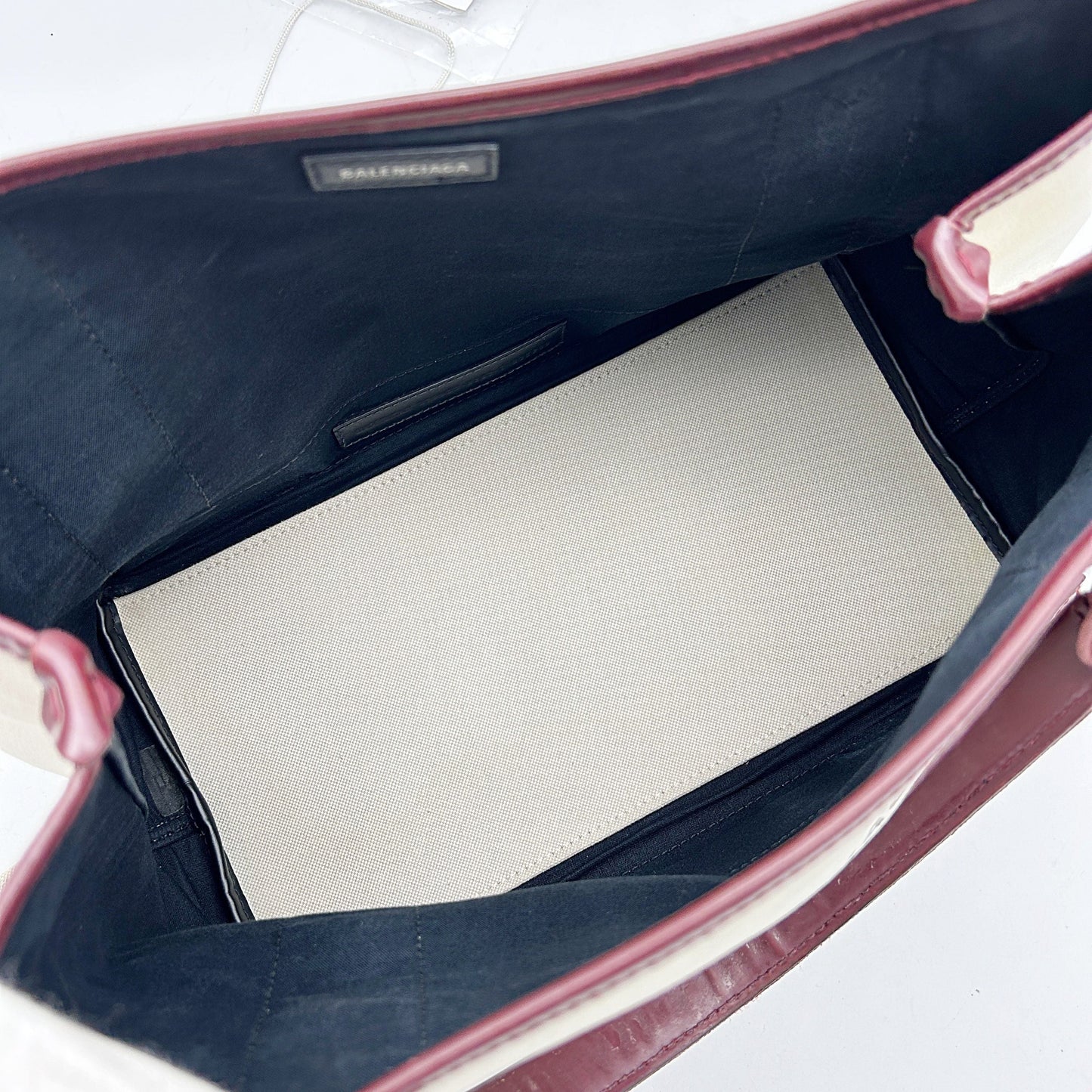 Balenciaga XS Navy Cabas Tote - Totes, Handbags LA33547