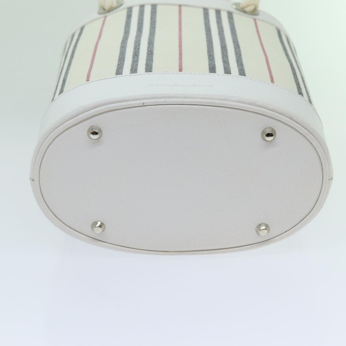 Burberry Nova Check Shoulder Bag Canvas Beige Auth 70767