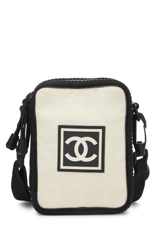 Chanel,  White Sportline Shoulder Bag Mini, White