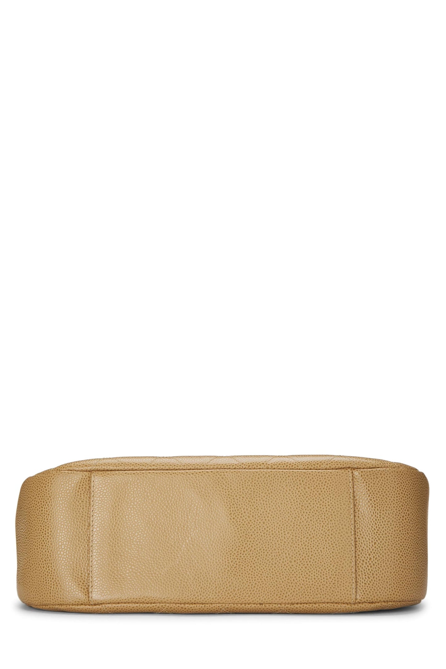 Chanel,  Beige Caviar Timeless CC Flap Shoulder, Beige