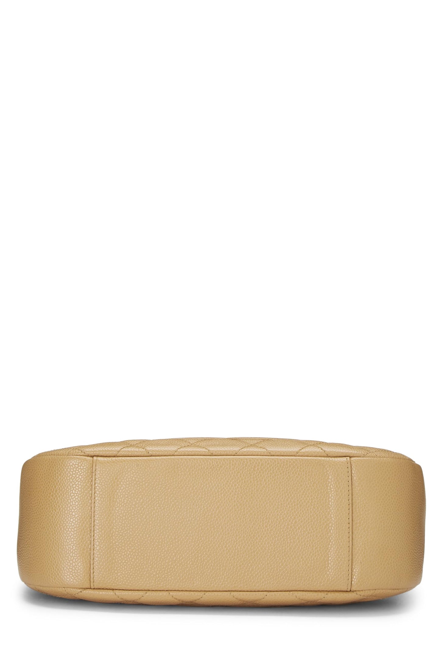 Chanel,  Beige Caviar Timeless 'CC' Shoulder Bag, Beige