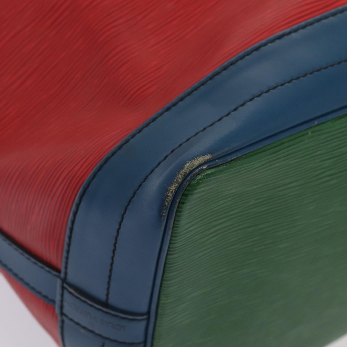 LOUIS VUITTON Epi Toriko Color Noe ShoulderBag Red Blue Green M44084 Auth 76182