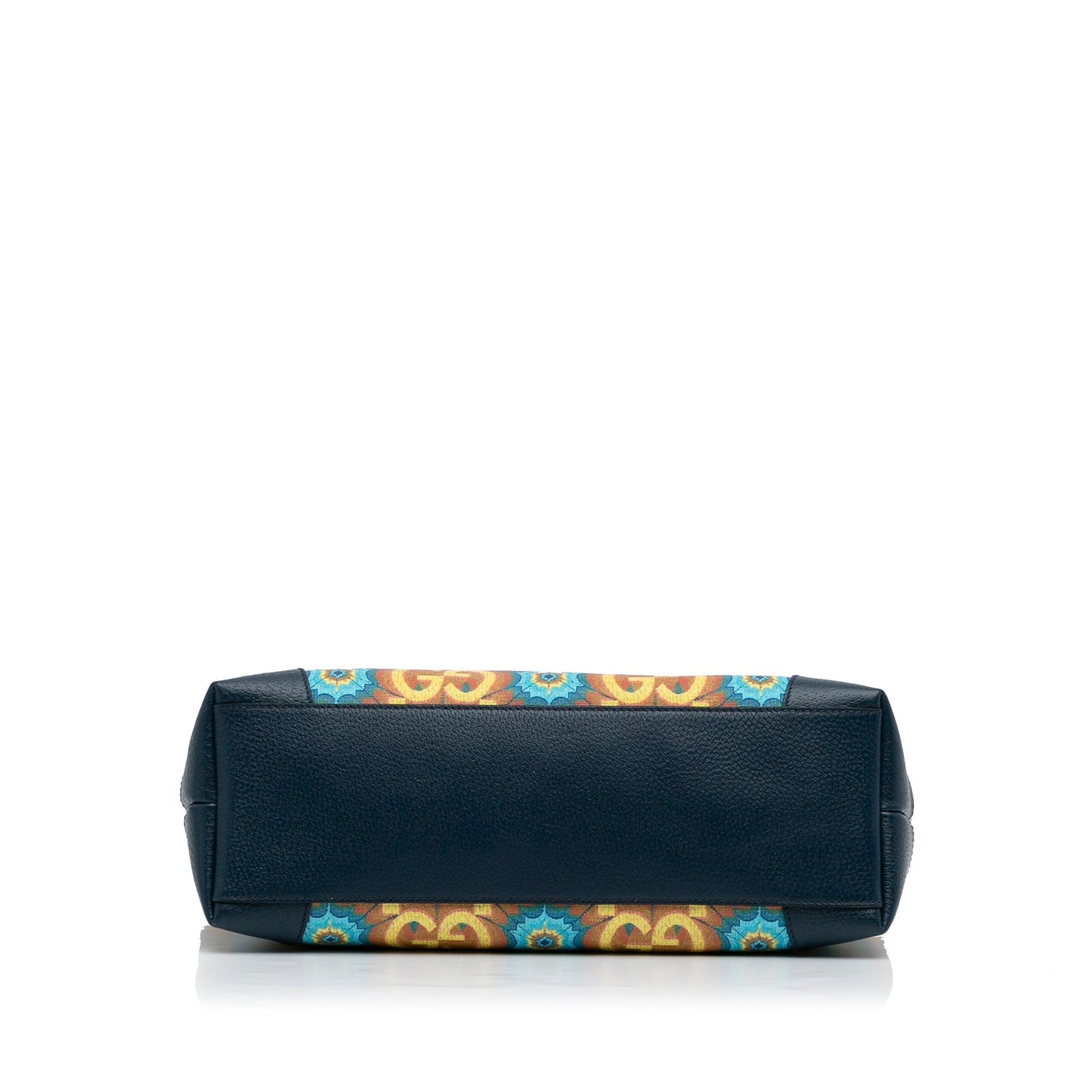 Blue Gucci Medium GG Supreme Kaleidoscope 100 Ophidia Tote