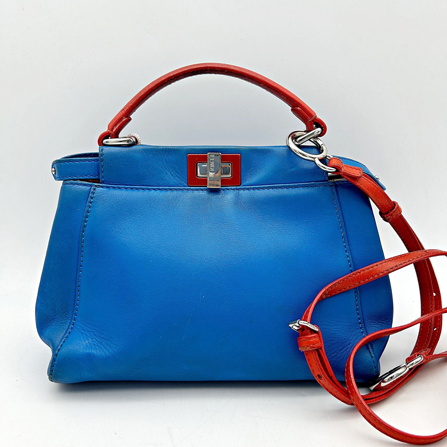 Fendi Mini Iconic Peekaboo - Black Totes, Handbags LA22075