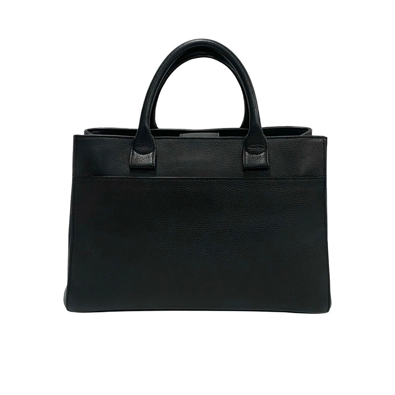 CHANEL Shoulder Bag leather black