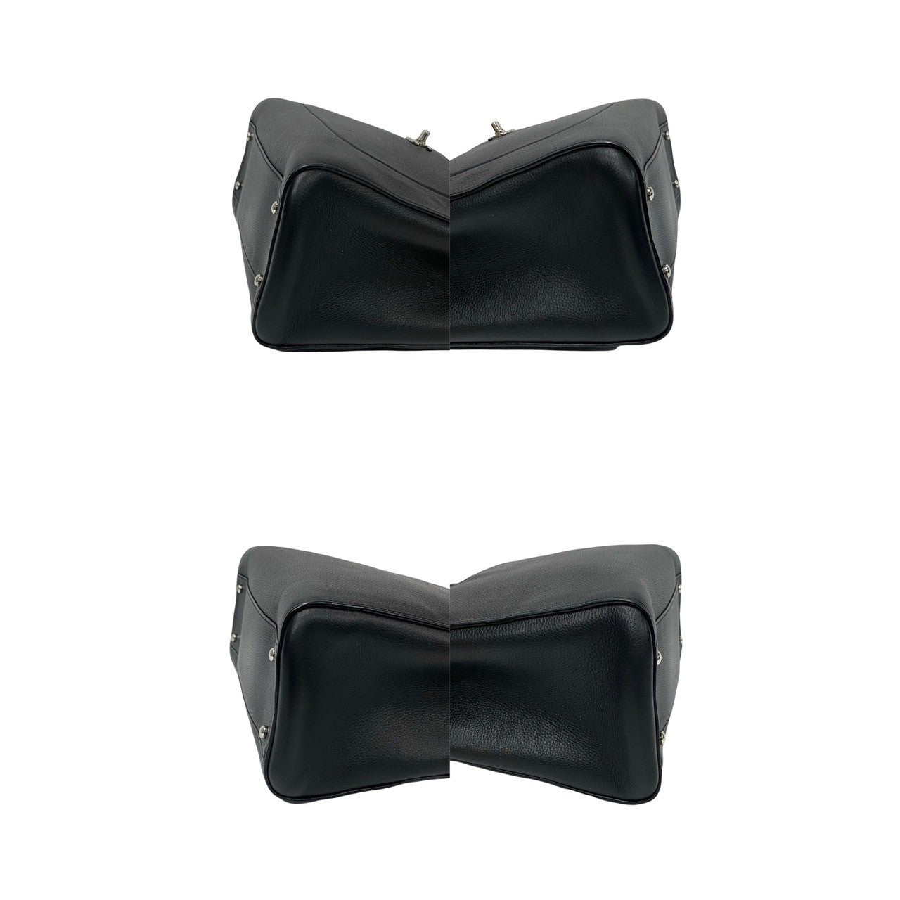 CHANEL Shoulder Bag leather black