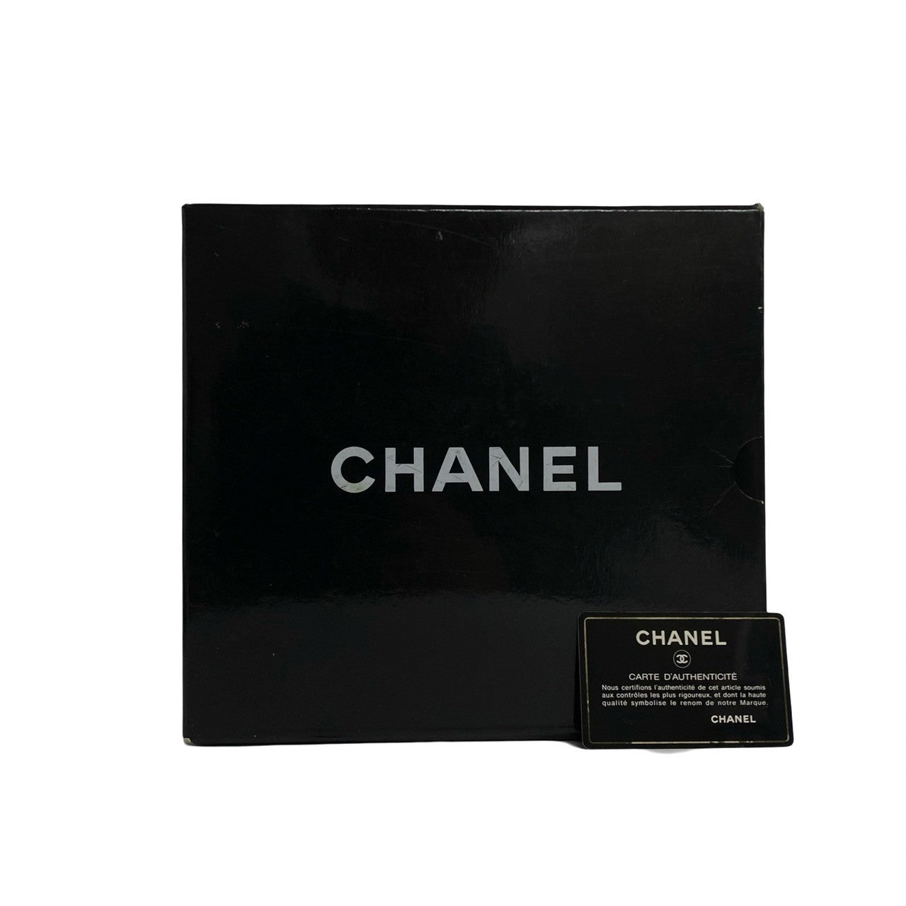 CHANEL Shoulder Bag lambskin black Matrasse